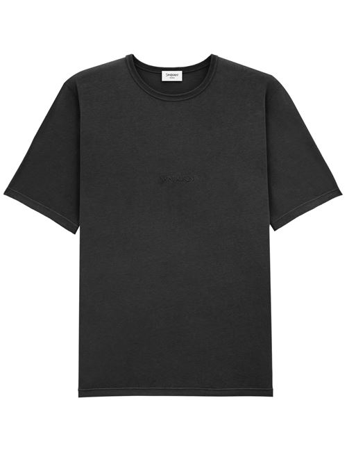 Cotton T-shirt SAINT LAURENT | 818535YBHD21025